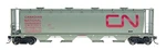 Intermountain 4 Bay Cylindrical Hopper-round Hatch Roof Car No. Cn 377263 New. Fixed Price $37.95.