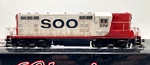 Ho Atlas 8337 GP-7 Locomotive Soo Line # 378 Weathered Dcc Installed. Fixed Price $179.99.