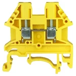 Dinkle Yellow DK2.5N-YW Rail Terminal Block Screw Type Ul 600V 20A 12-22A.... Fixed Price $56.53.