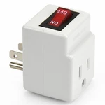 Bindmaster 3 Prong Grounded Single Port Power Adapter With Red Indicator On/off. Fixed Price $23.29.