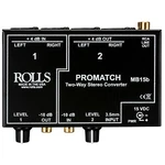 Rolls MB15B Promatch Balanced/unbalanced Converter 3.5MM/RCA. Fixed Price $105.95.